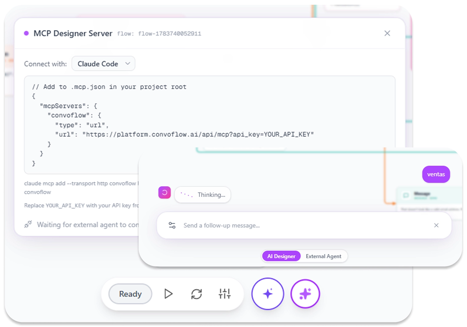 Convoflow MCP integration with Claude